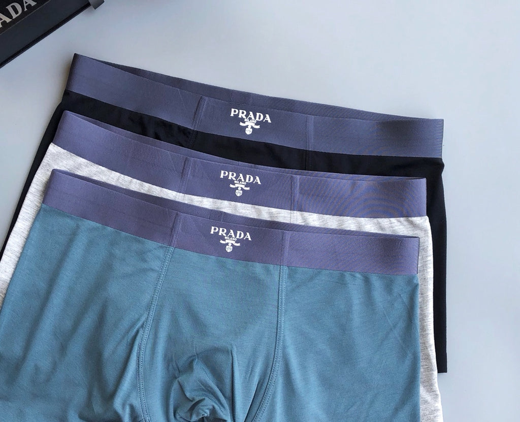 Prada small waist wordmark boxer briefs - view 4