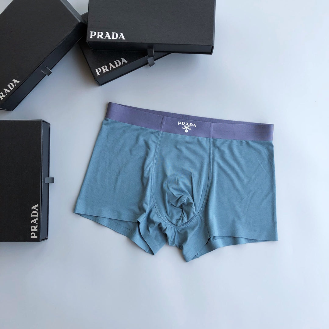 Prada small waist wordmark boxer briefs - view 6