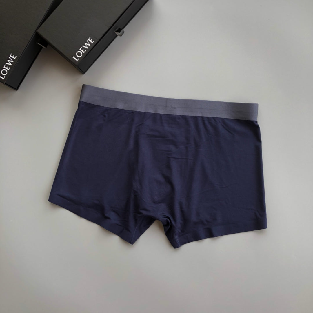 Loewe gray waist white anagram boxer briefs - view 9
