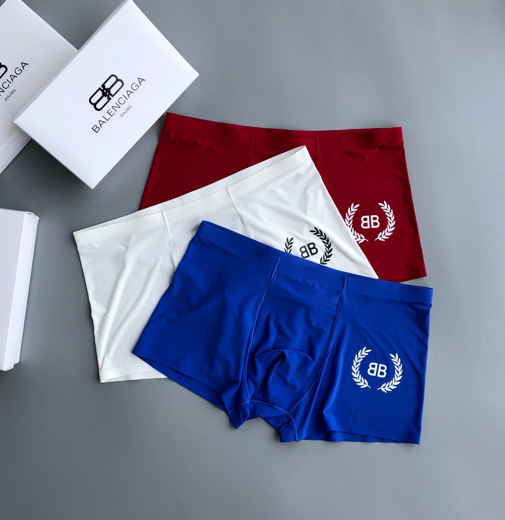 Balenciaga bb wreath pattern boxer briefs - view 1