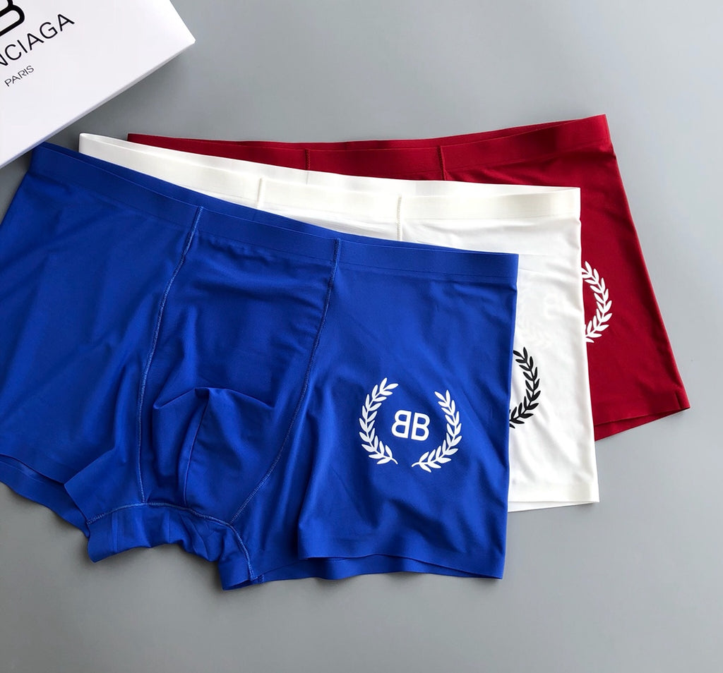 Balenciaga bb wreath pattern boxer briefs - view 3