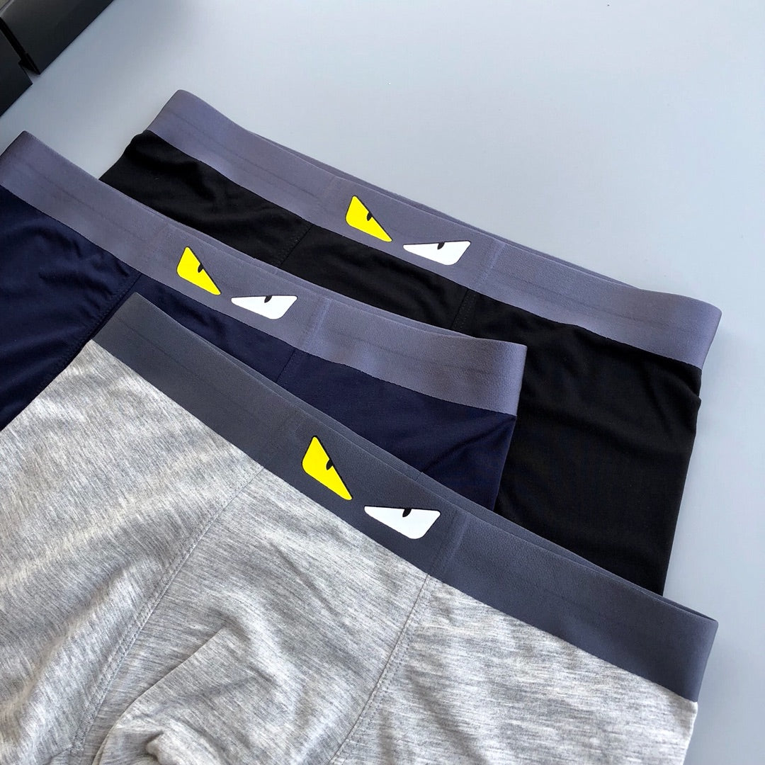 Fendi contrast eye waist boxer briefs - view 4