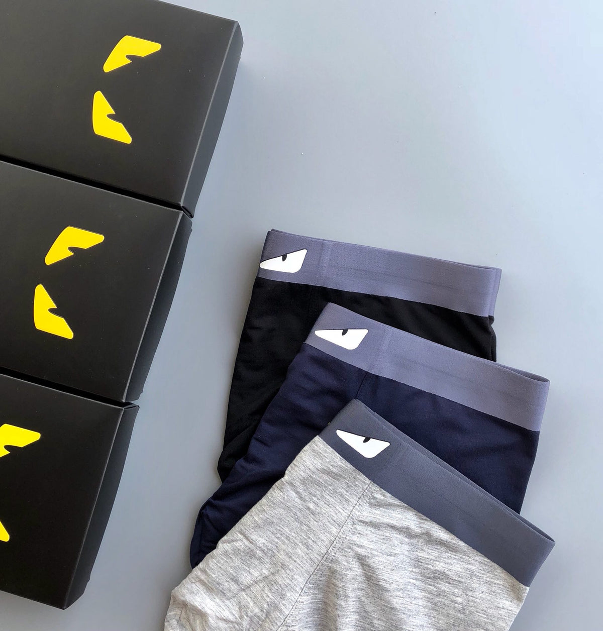 Fendi contrast eye waist boxer briefs - view 5