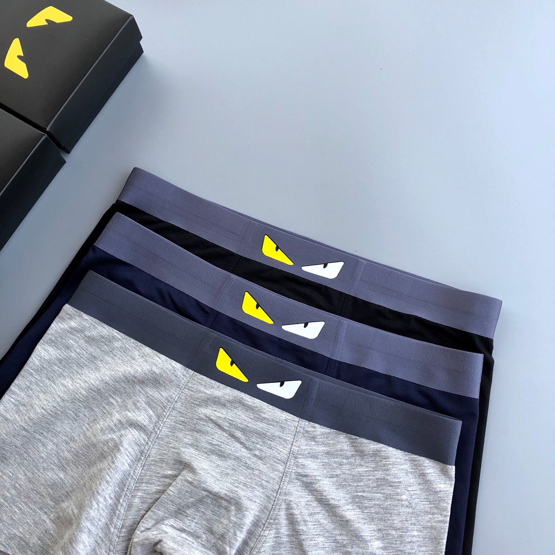 Fendi contrast eye waist boxer briefs - view 2