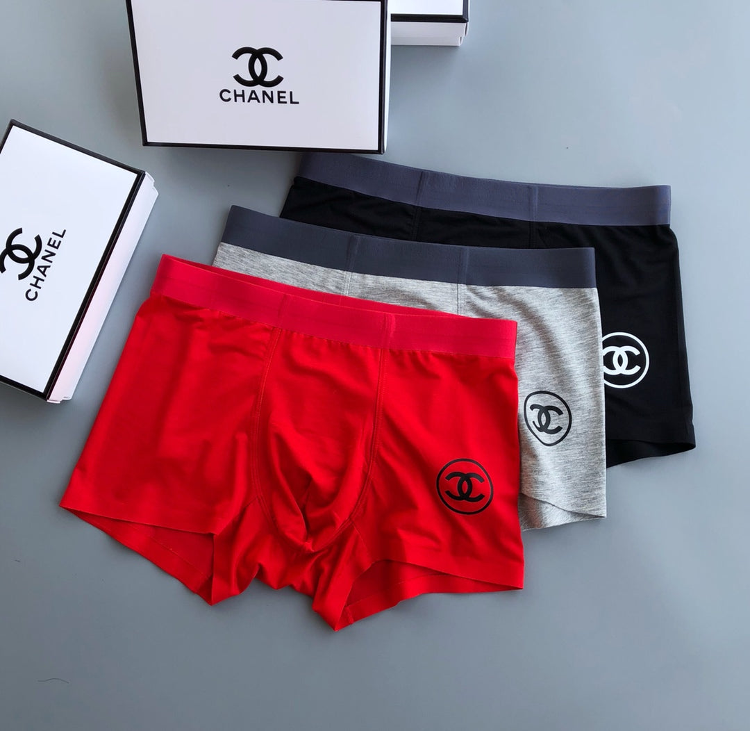 Chanel bold circular emblem boxer briefs - view 4