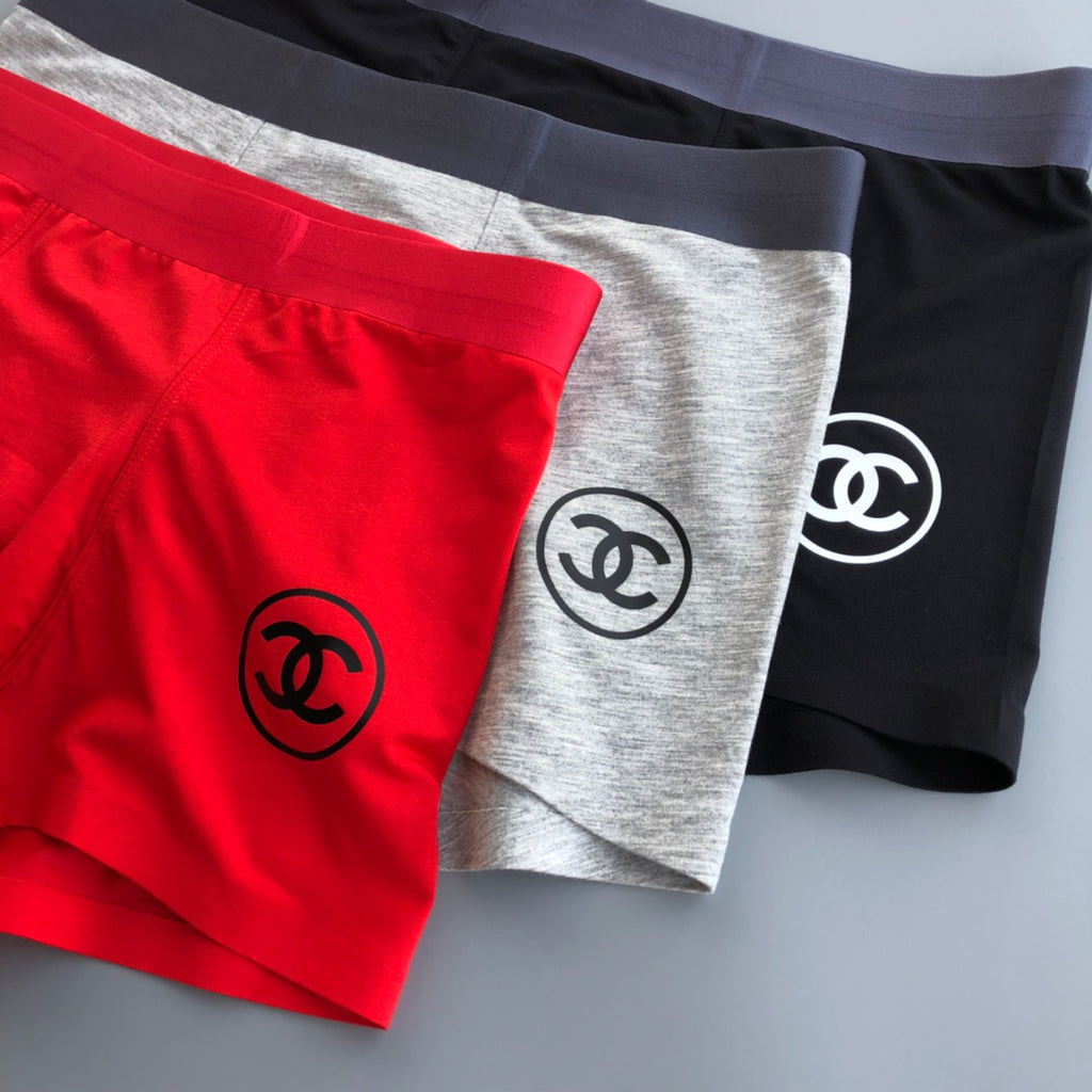 Chanel bold circular emblem boxer briefs - view 5