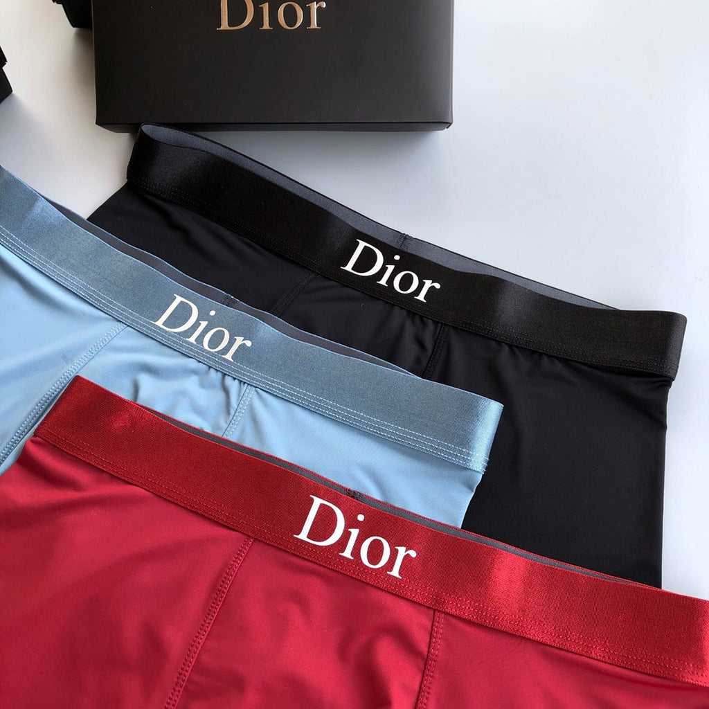 Dior wide front wordmark boxer briefs - view 4