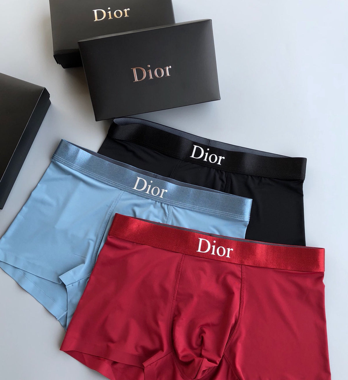 Dior wide front wordmark boxer briefs - view 3