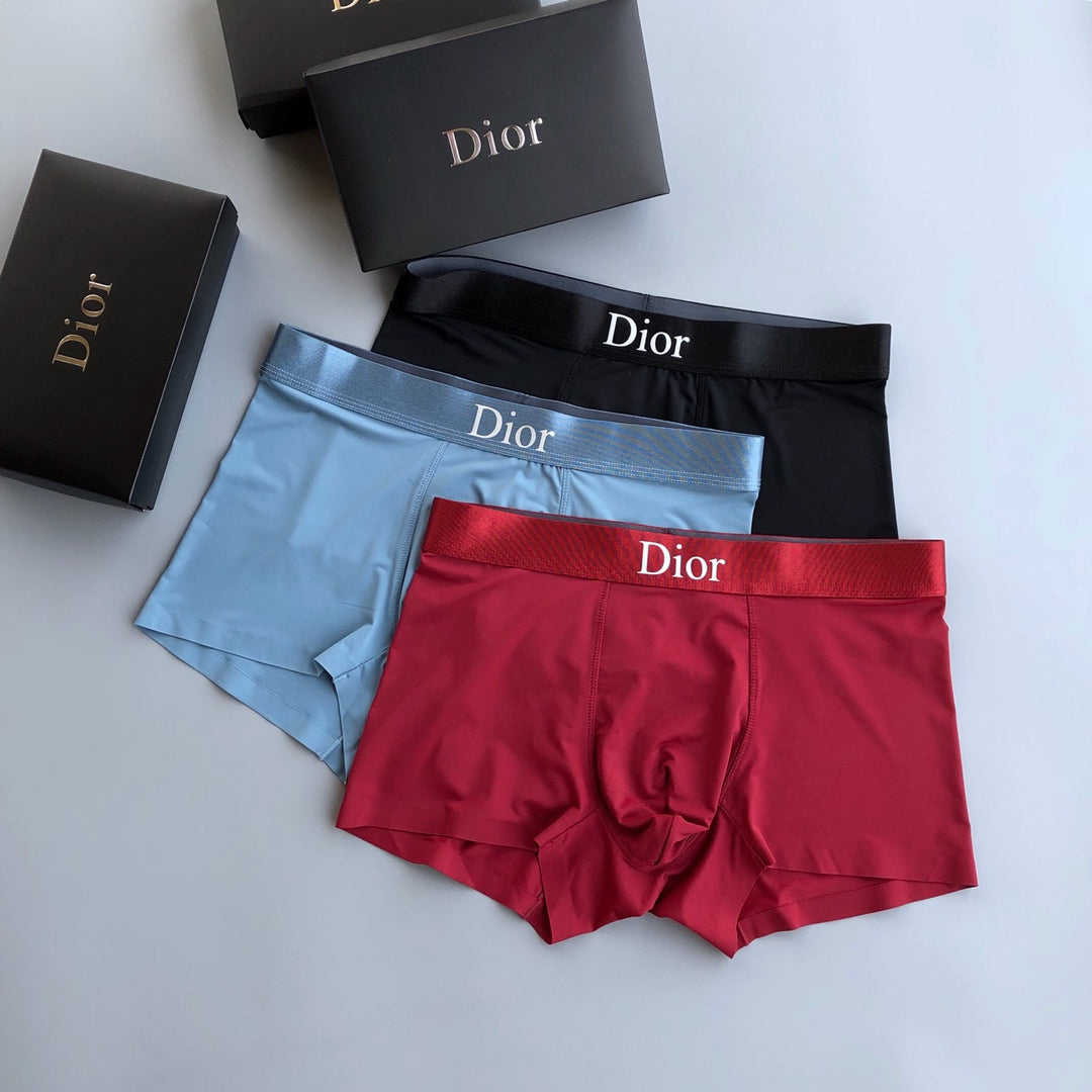 Dior wide front wordmark boxer briefs - view 2