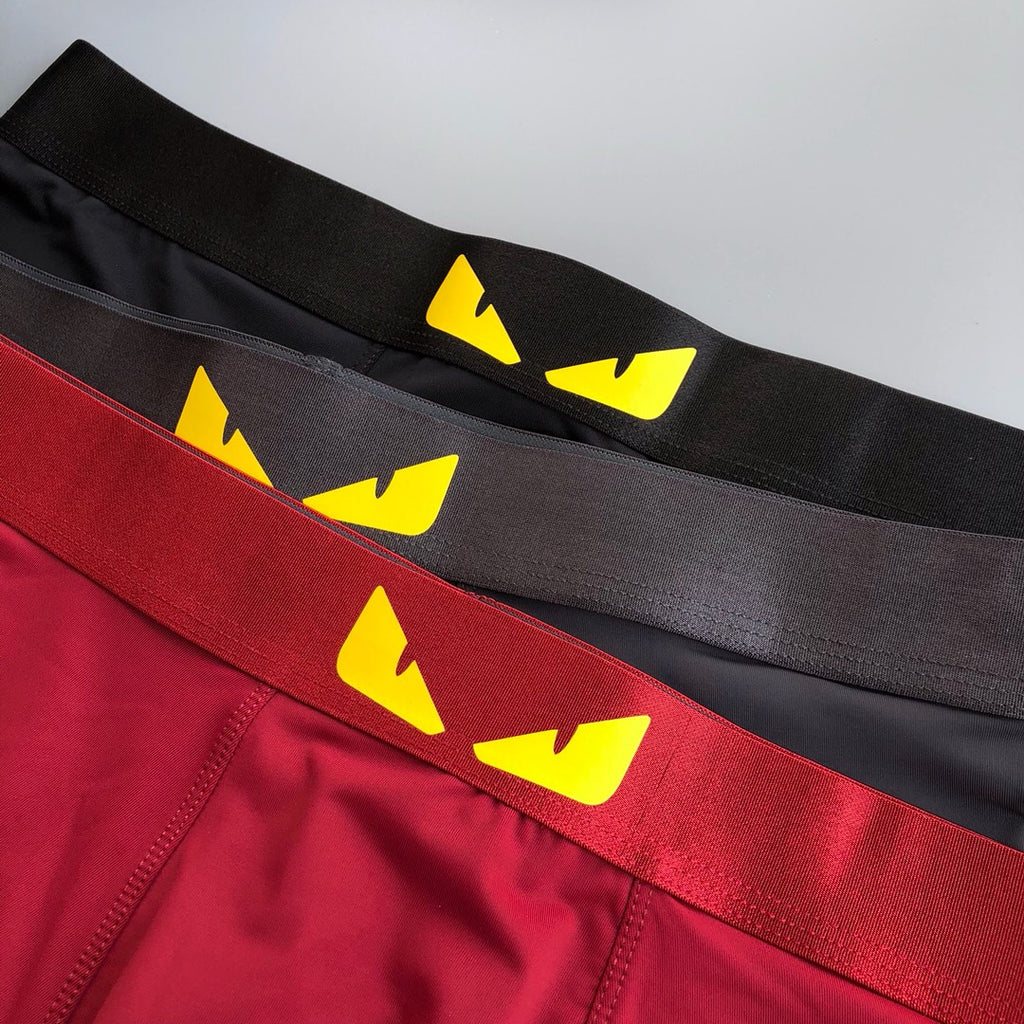Fendi large yellow eyes boxer briefs - view 2