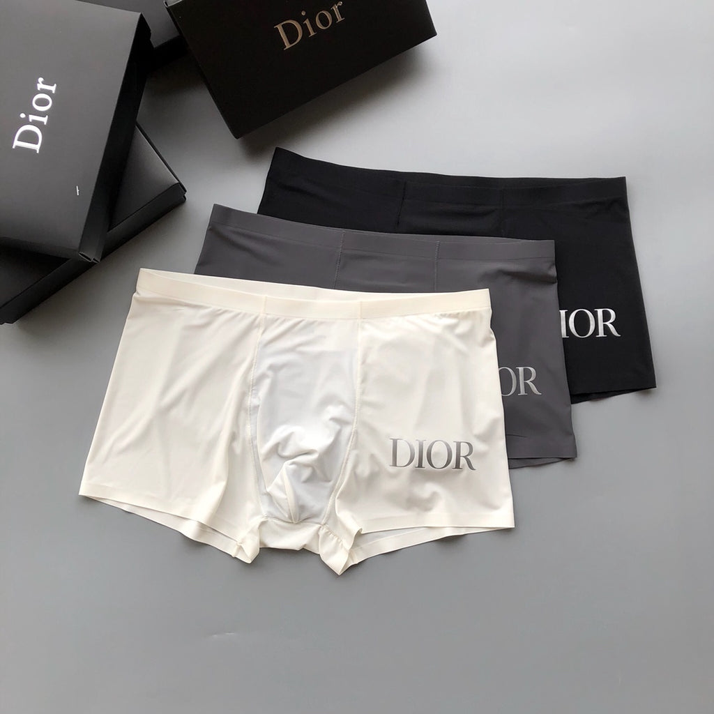 Dior large side lettering boxer briefs - view 4