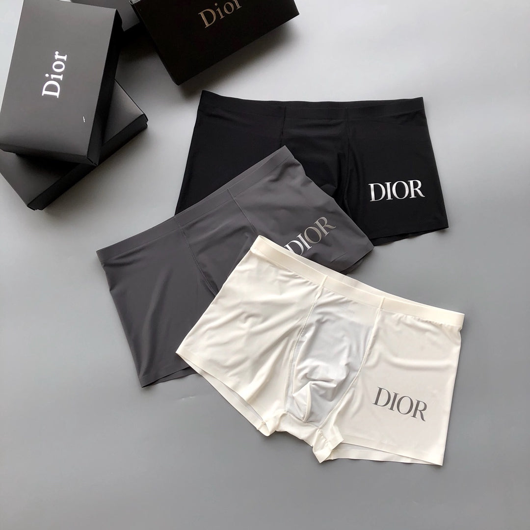 Dior large side lettering boxer briefs - view 2