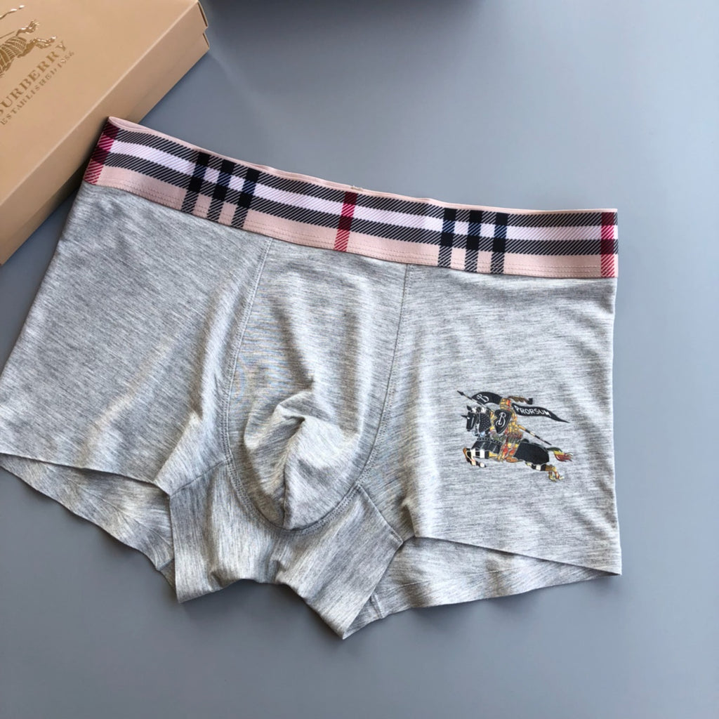 Burberry check waist knight lineup boxer briefs - view 6