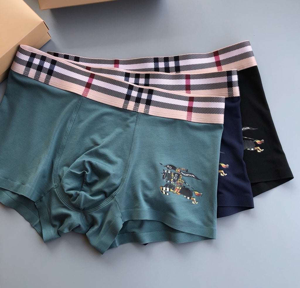 Burberry check waist knight lineup boxer briefs - view 2