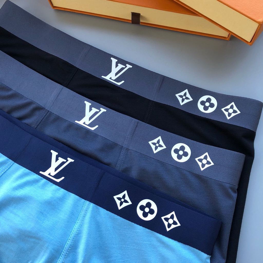 Louis Vuitton blue monogram band boxer briefs, image 4