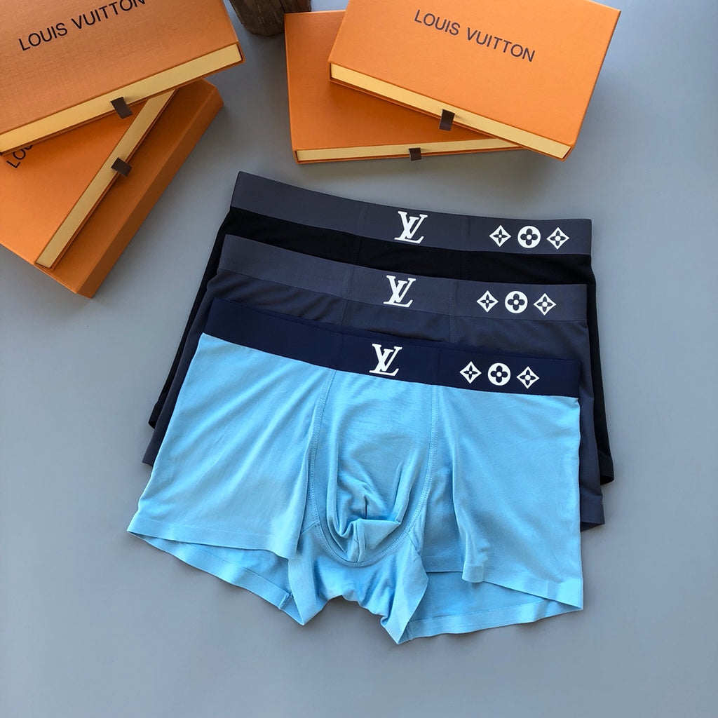 Louis Vuitton blue monogram band boxer briefs, image 2