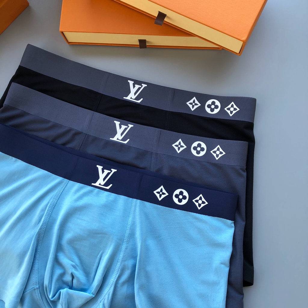 Louis Vuitton blue monogram band boxer briefs, image 3