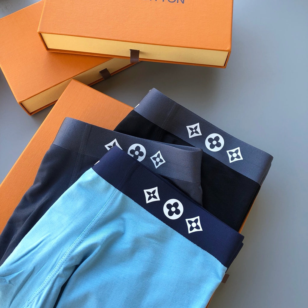 Louis Vuitton blue monogram band boxer briefs, image 1