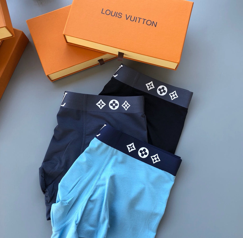 Louis Vuitton blue monogram band boxer briefs, image 5