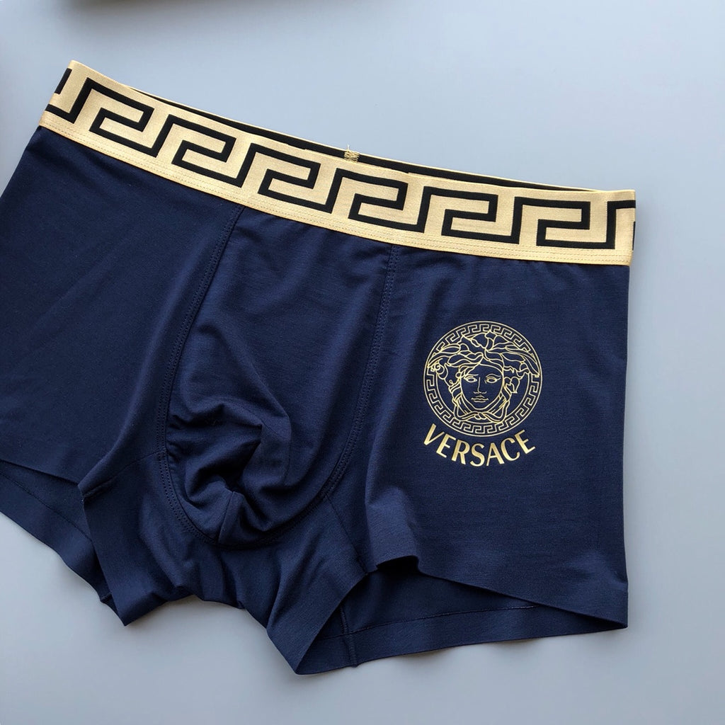 Versace greek key medusa boxer briefs - view 7