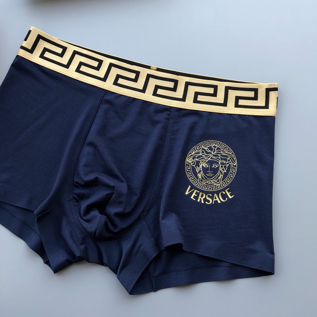 Versace greek key medusa boxer briefs - view 7