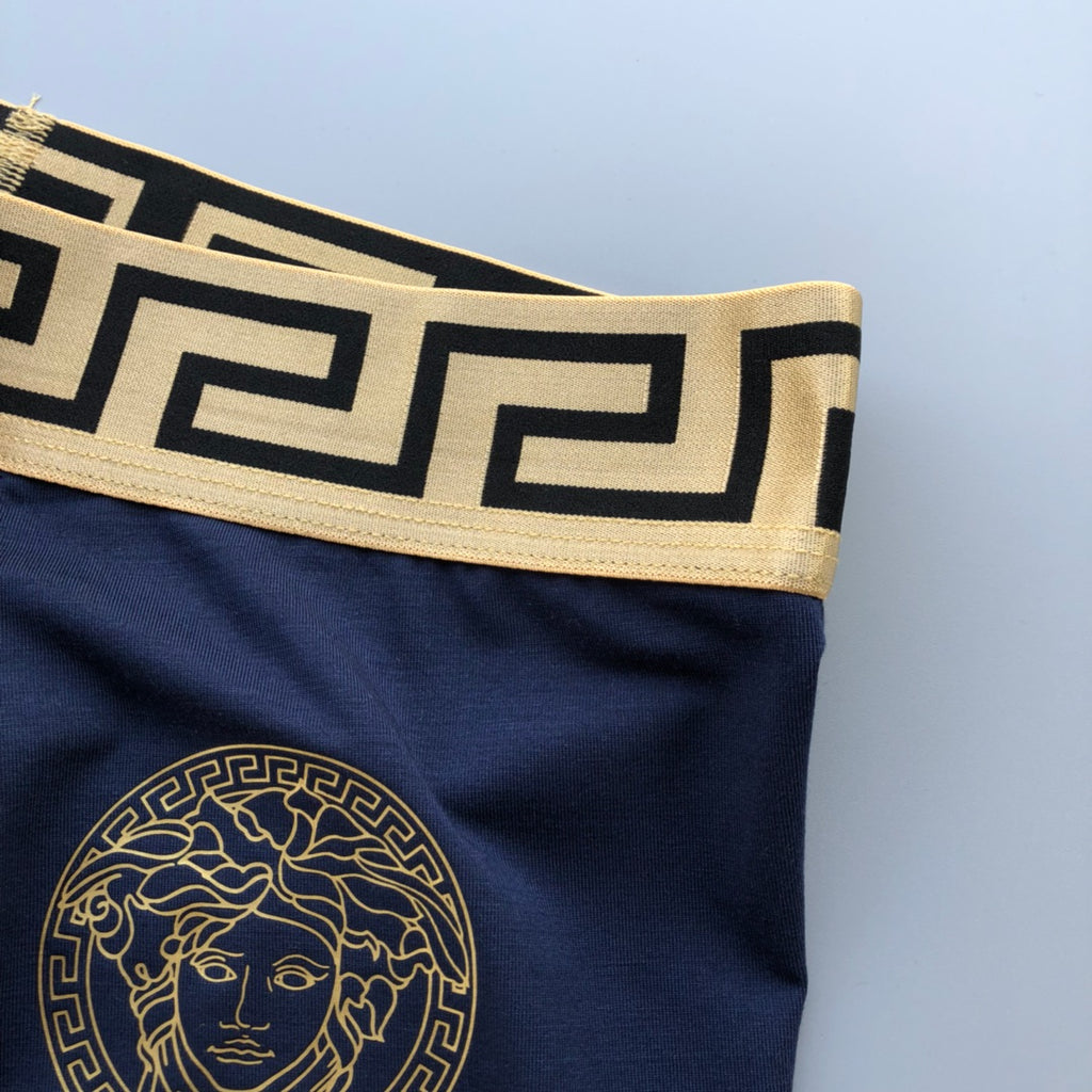 Versace greek key medusa boxer briefs - view 9