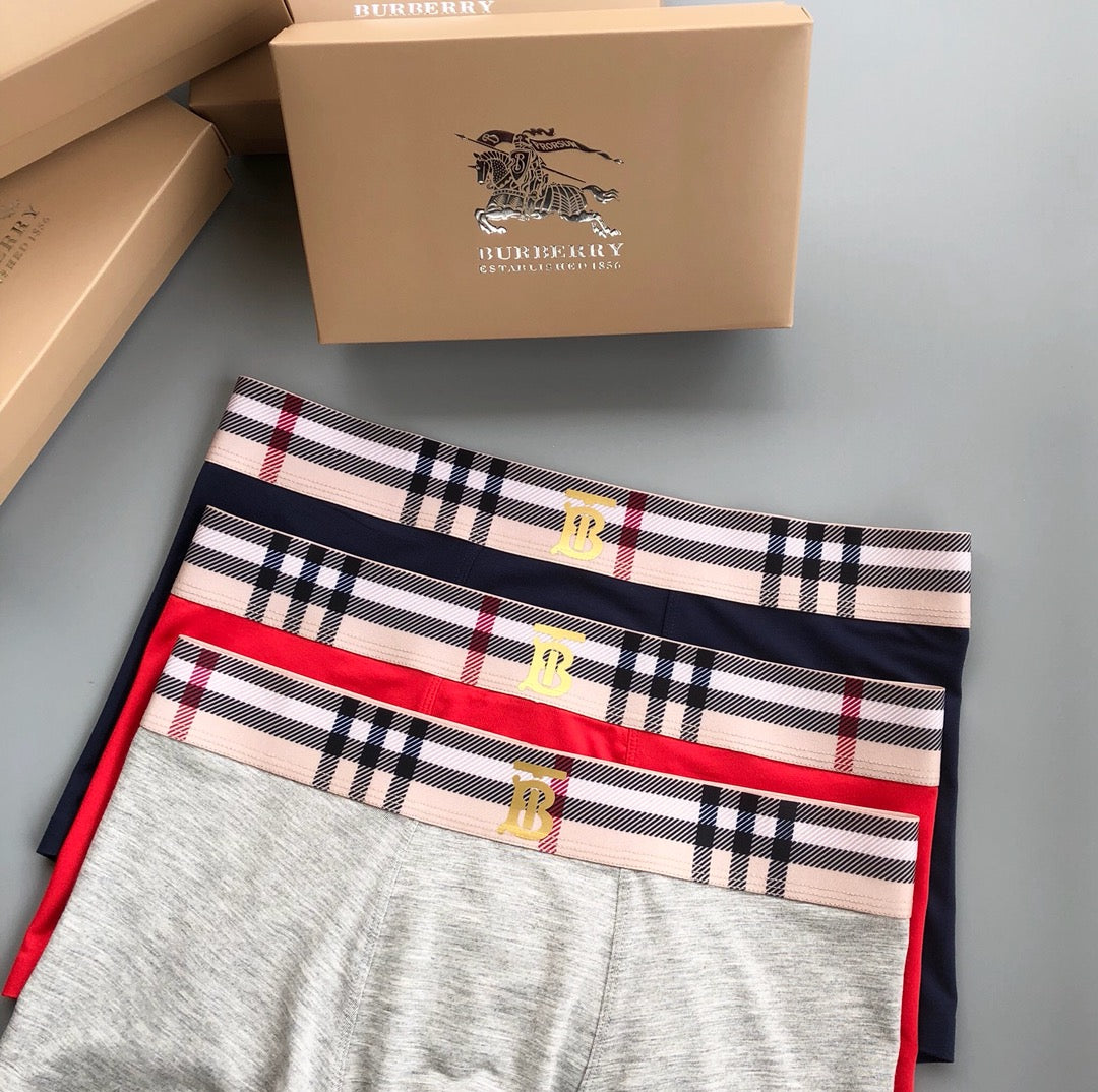 Burberry boxed check waist tb boxer briefs - view 3
