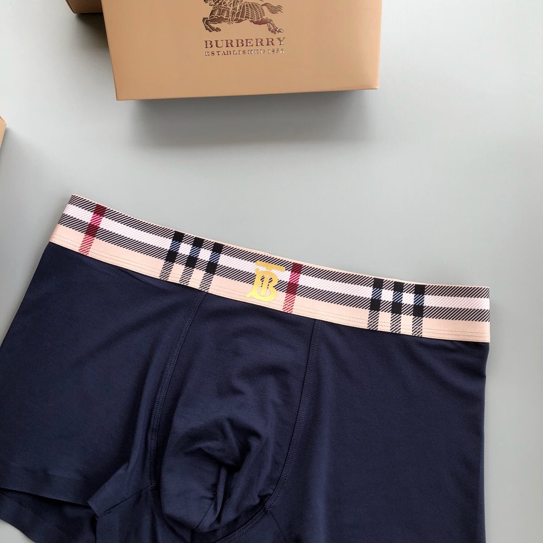 Burberry check waist gold tb boxer briefs - view 7