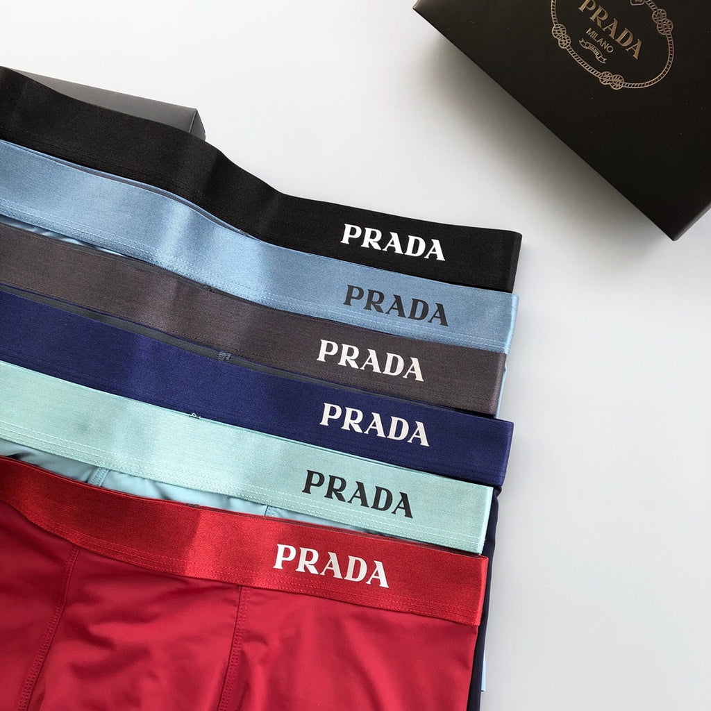 Prada large lettered waist boxer briefs - view 6