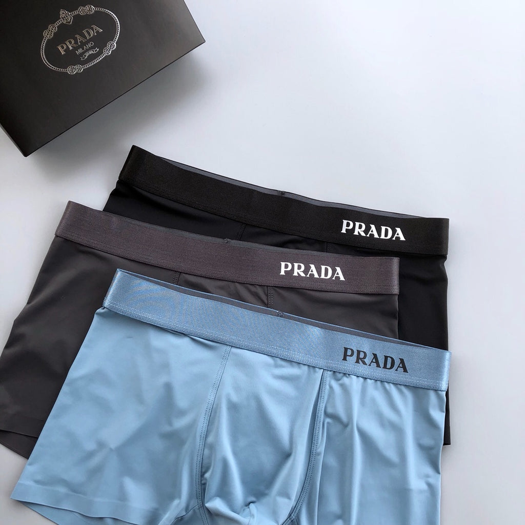 Prada large lettered waist boxer briefs - view 4