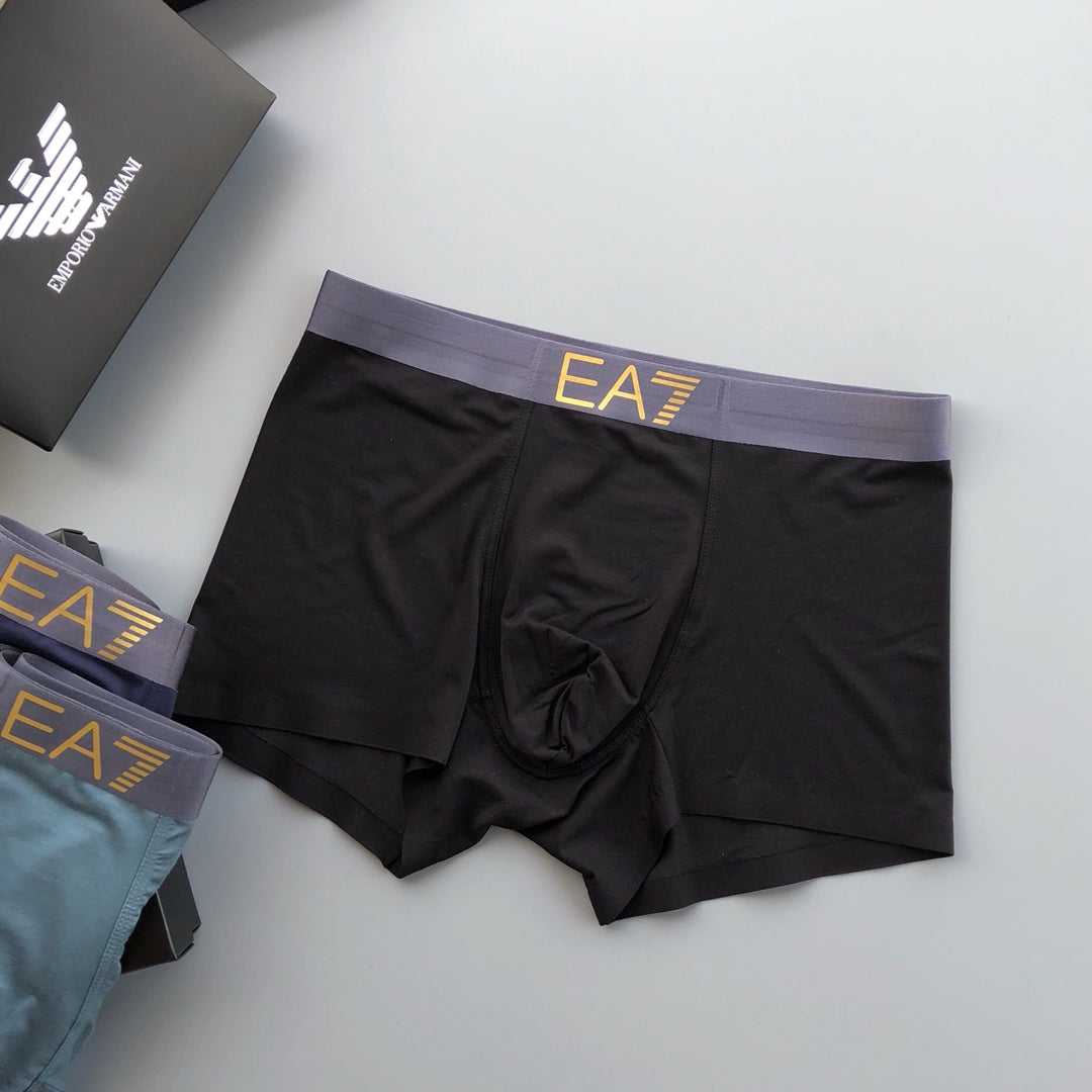 Armani Men's EA7 Waistband Underwear - 3-Piece Boxed Set - image 5