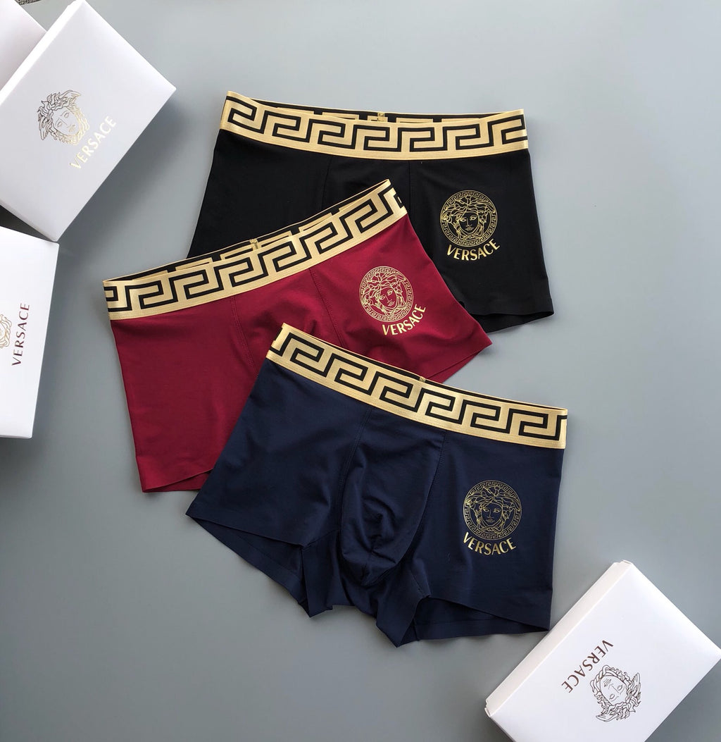 Versace small gold circle boxer briefs - view 1