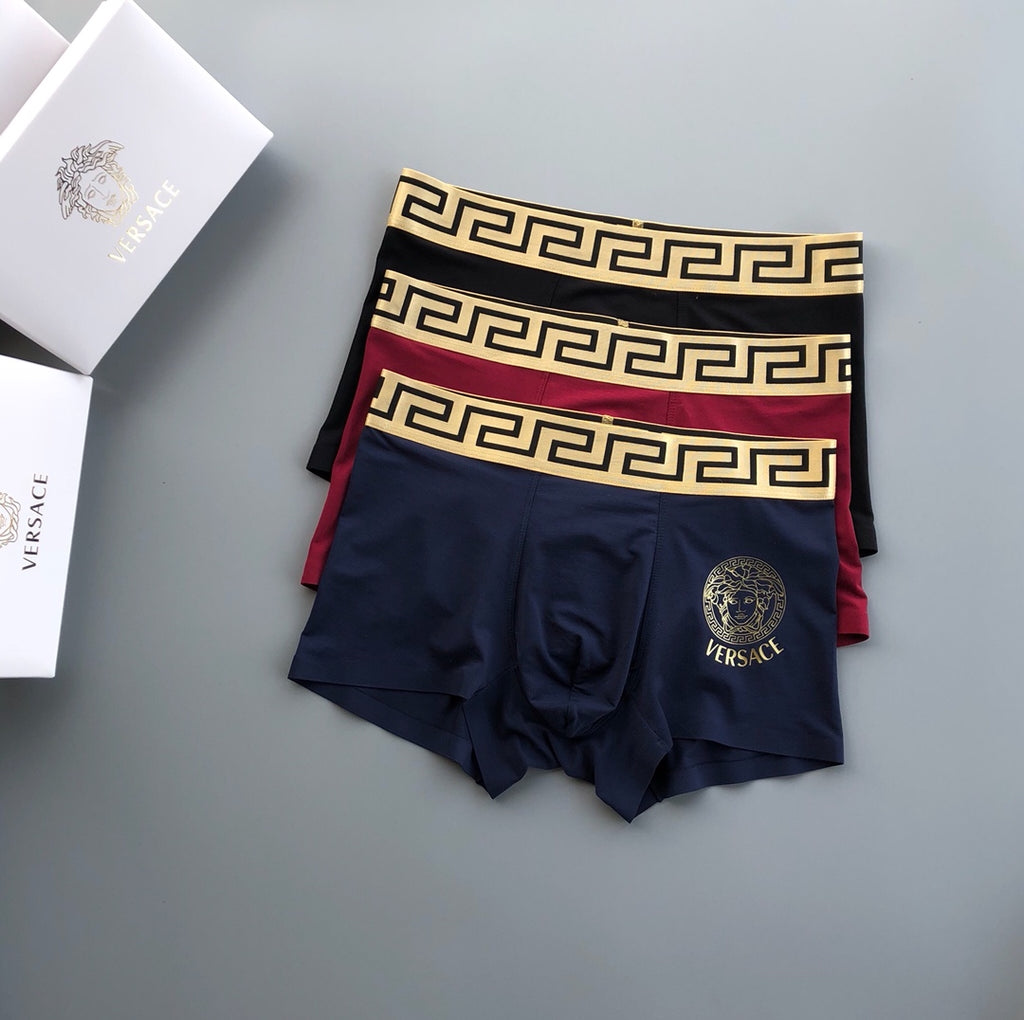 Versace small gold circle boxer briefs - view 3