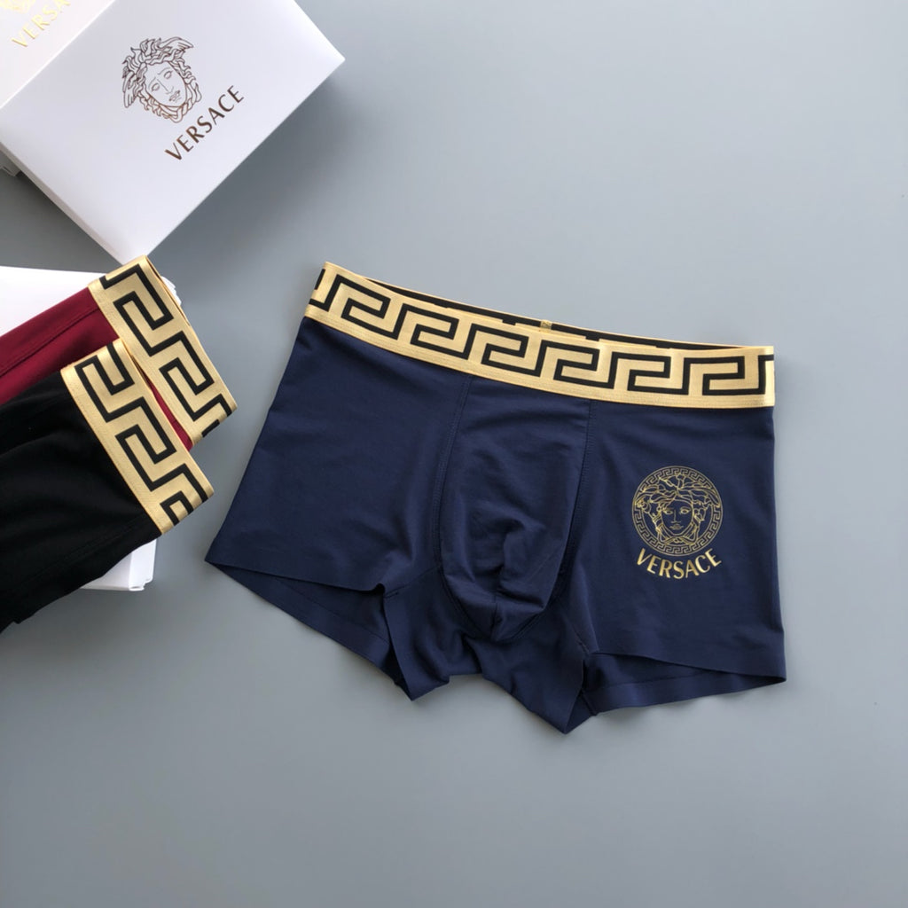 Versace small gold circle boxer briefs - view 5
