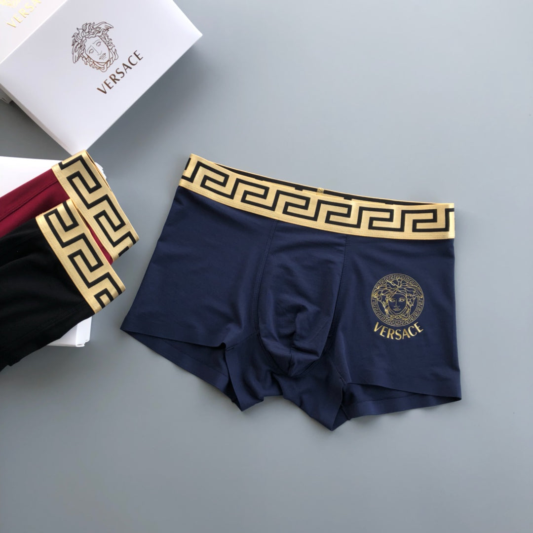 Versace small gold circle boxer briefs - view 5