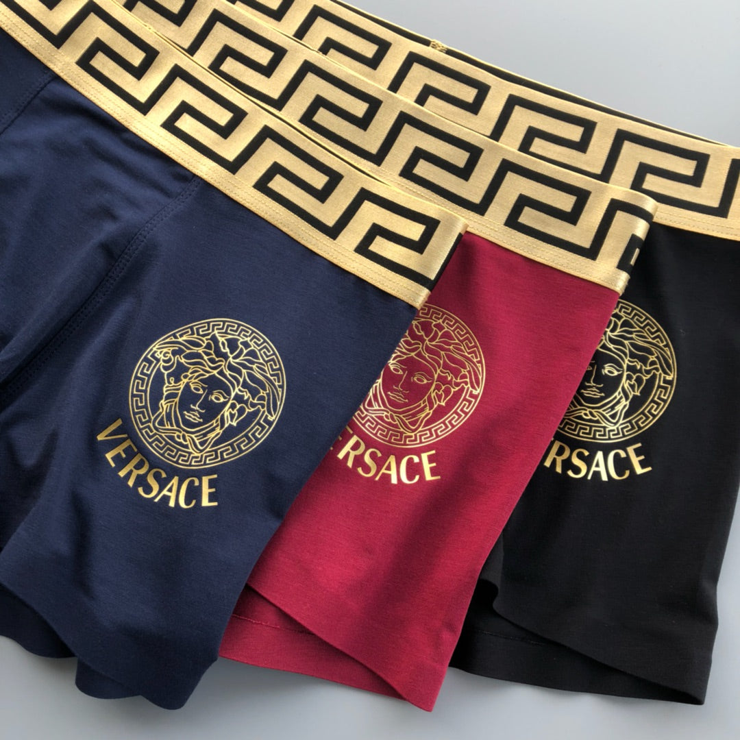 Versace small gold circle boxer briefs - view 4