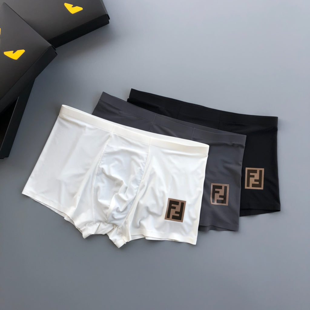 Fendi square ff emblem boxer briefs - view 1