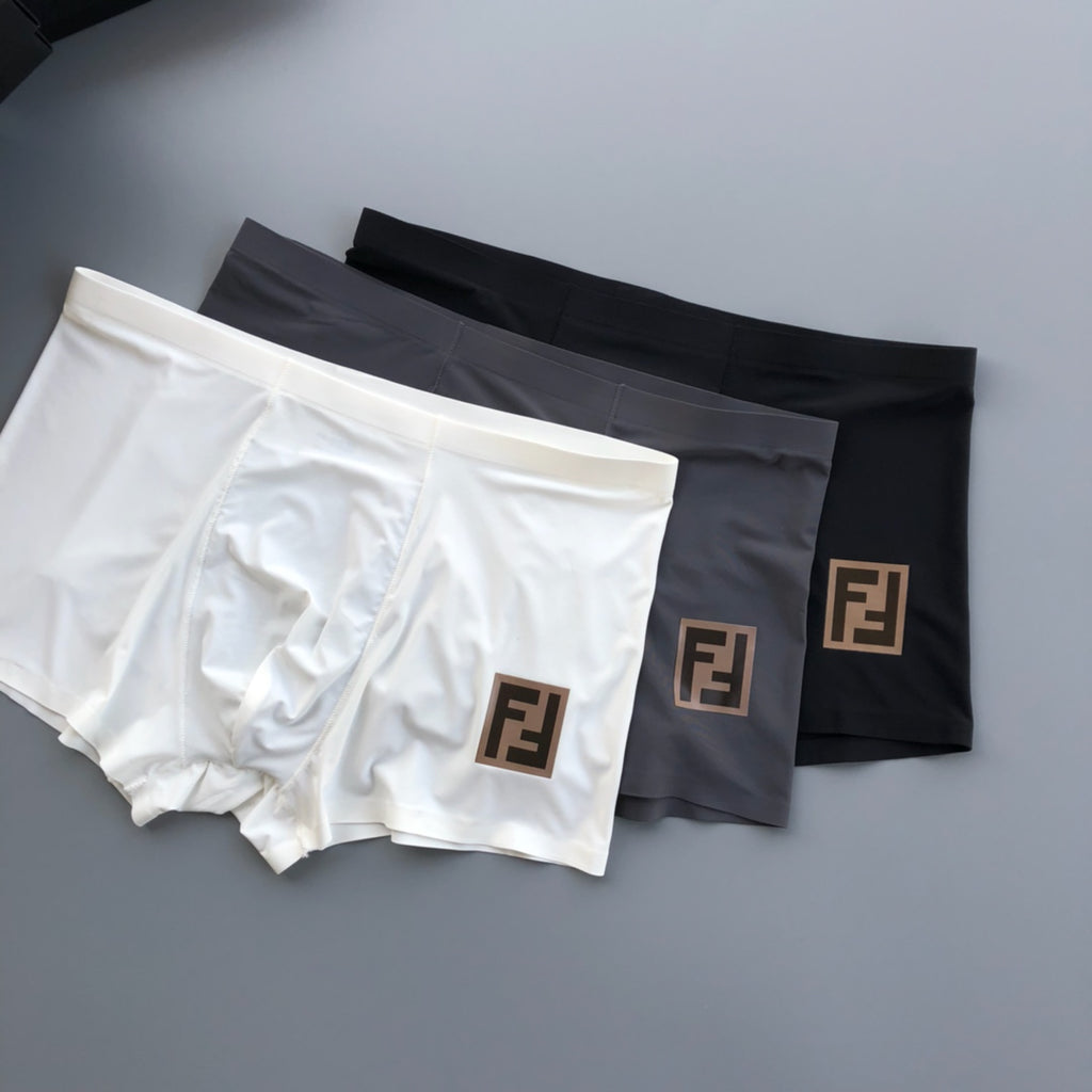 Fendi square ff emblem boxer briefs - view 2