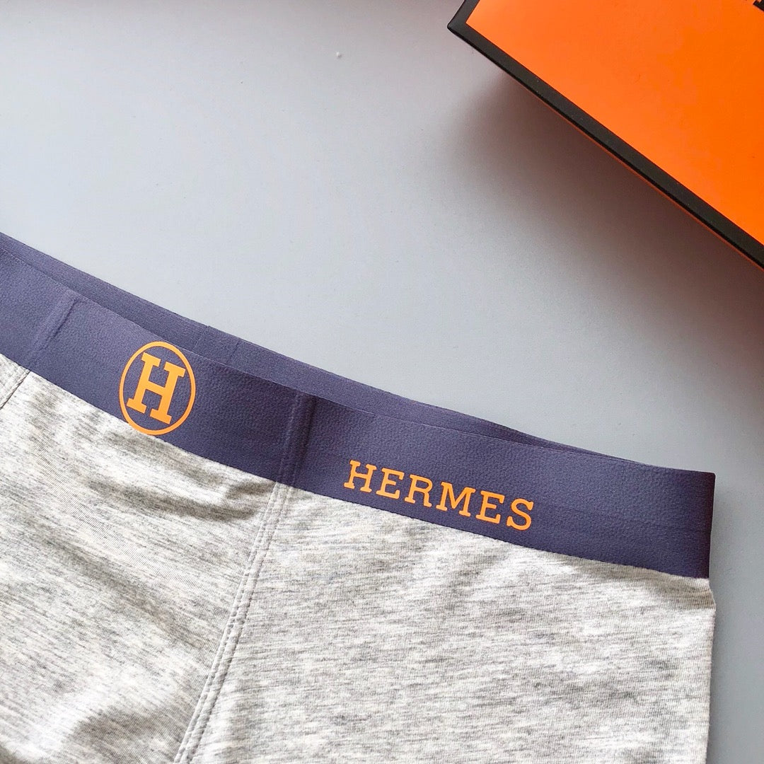 Hermes heather wordmark waist men's underwear, image 7