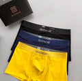 Givenchy yellow contrast letter waist boxer briefs - view 1