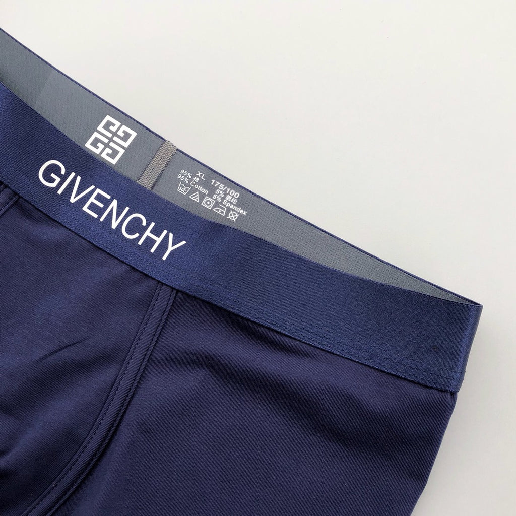 Givenchy yellow contrast letter waist boxer briefs - view 7