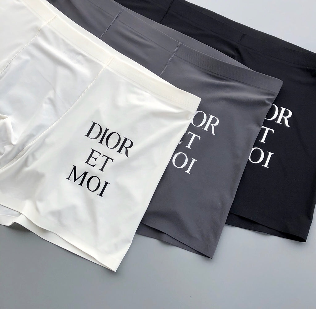 Dior stacked side lettering boxer briefs - view 5