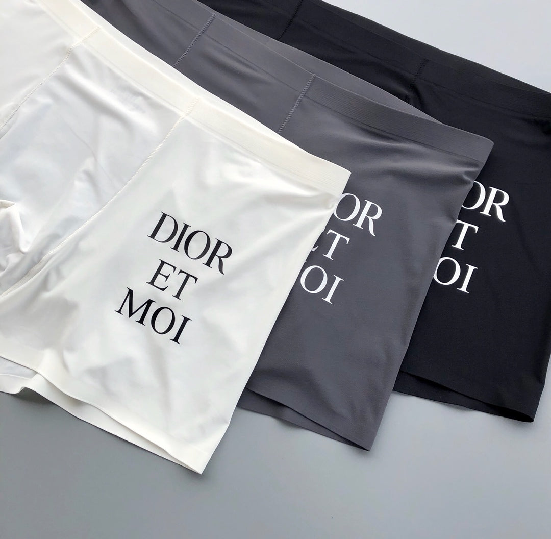 Dior stacked side lettering boxer briefs - view 5