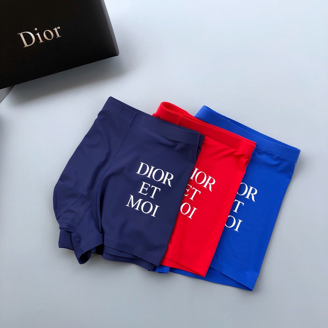 Dior stacked side lettering boxer briefs - view 6
