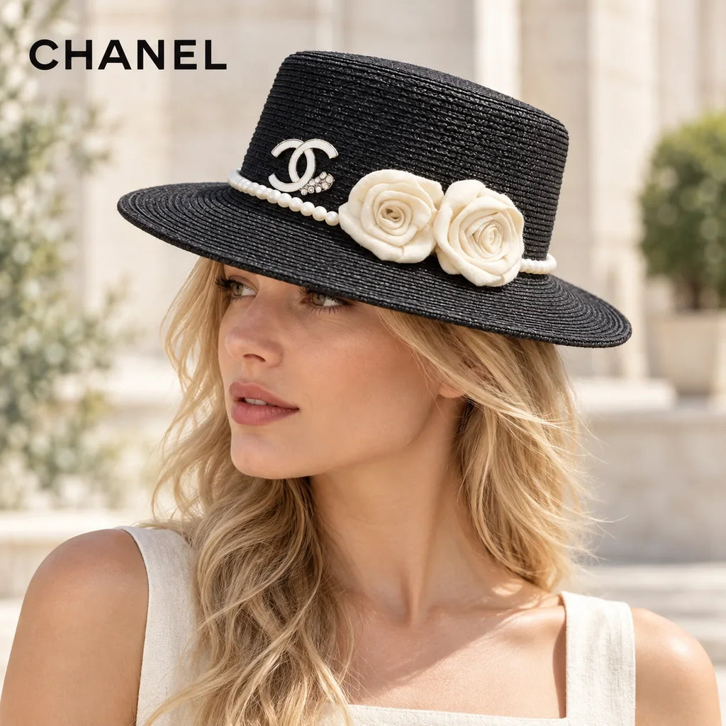 Chanel Straw Hat - image 1