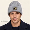 Burberry Cable Knit Patch Beanie - image 1