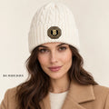 Burberry Cable Knit Patch Beanie - image 1