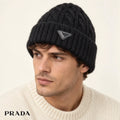 Prada Cable Knit Beanie - image 1