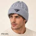 Prada Cable Knit Beanie - image 1