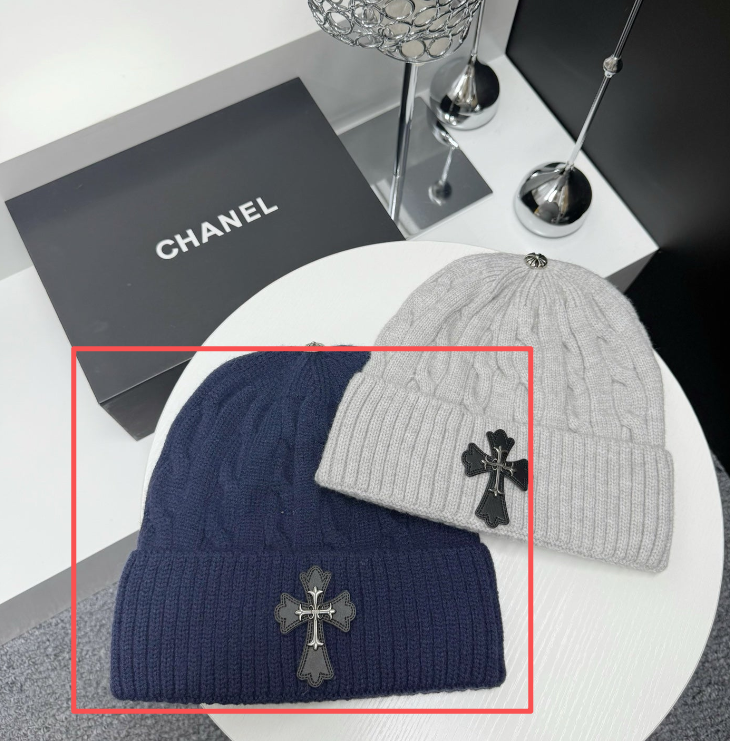 Chrome Hearts Knit Beanie brown beanie mens beanies on sale